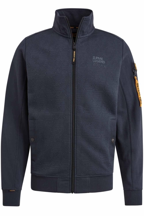 PME legend zip jacket jacquard interlock swea